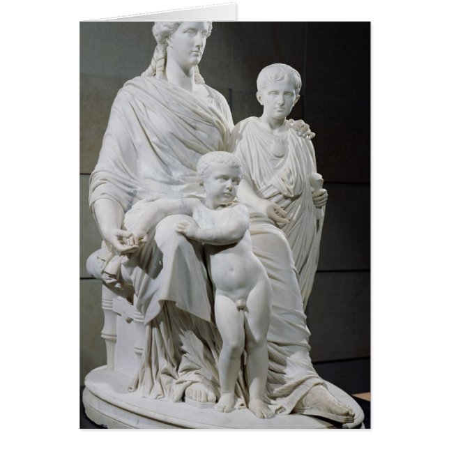 Cornelia, mère des deux frères Gracchi (Devant)