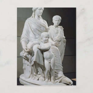 Cornelia, moeder van de twee Gracchi Brothers Briefkaart