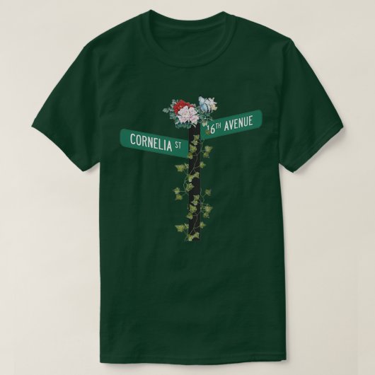 Cornelia Street T-shirt (Design voorkant)