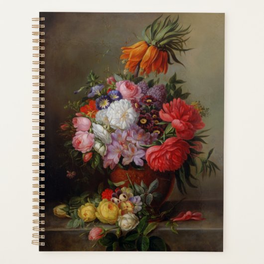 Cornelis Johannes van Hulsteijn Vase avec Fleurs (Devant)