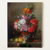 Cornelis Johannes van Hulsteijn Vase avec Fleurs (Dos)