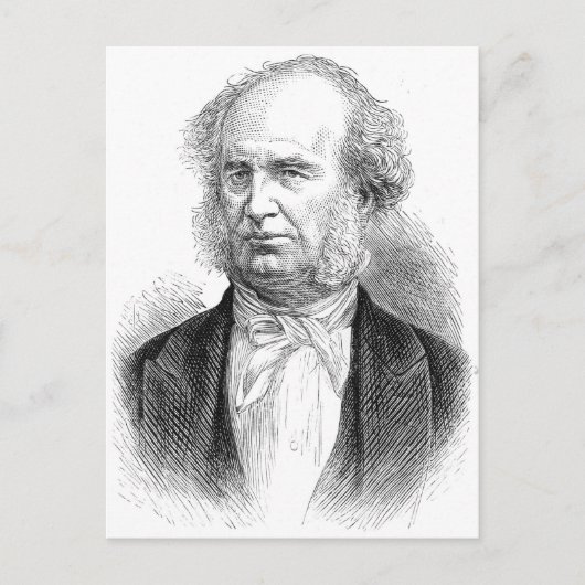 Cornelius Vanderbilt, c.1877 Briefkaart (Voorkant)