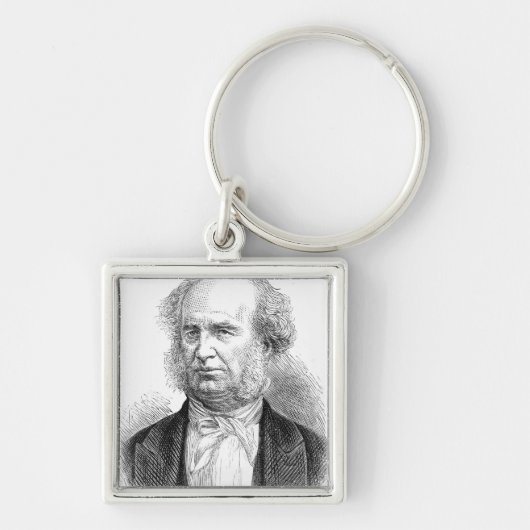 Cornelius Vanderbilt, c.1877 Sleutelhanger (Voorkant)