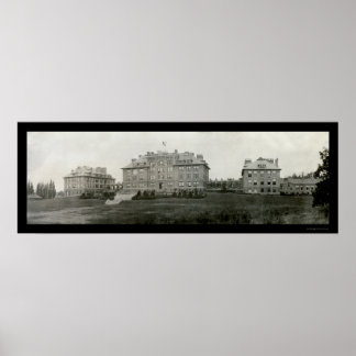 Cornell Buildings Ithaca Foto 1909 Poster