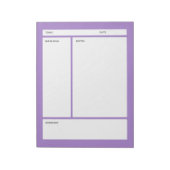 Cornell Notes (gewoon) Notitieblok (Gedraaid)