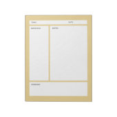 Cornell Notes (gewoon) Notitieblok (Gedraaid)