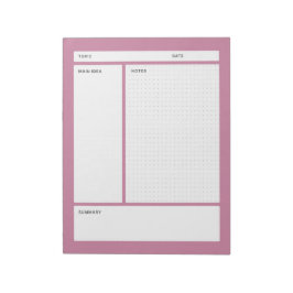 Cornell Notes (punt) Notitieblok