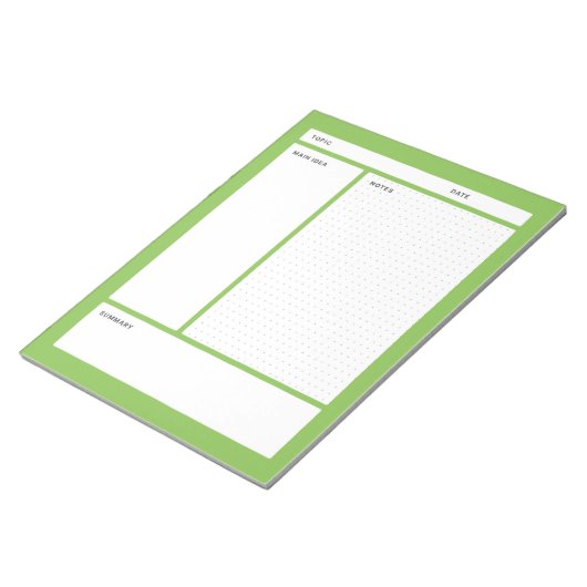 Cornell Notes (punt) Notitieblok (Schuin)