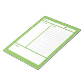 Cornell Notes (regel) Notitieblok (Schuin)