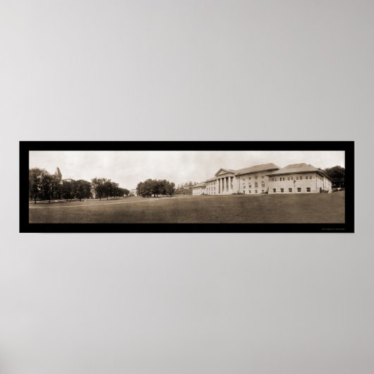 Cornell University NY Foto 1909 Poster (Voorkant)