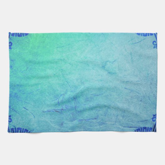 Corner Decal Papiertextuur Theedoek (Horizontaal)