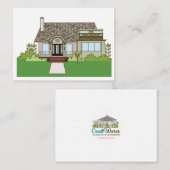 Corner House à Wares Creek Carte à billets plats (Devant / Derrière)