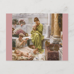 Corner Market Flower Sellers Briefkaart