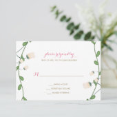 Corner Peony Wedding RSVP (Debout devant)