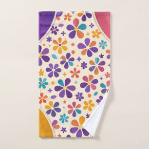Cornerstone Bloom — Royal Violet Variant Handdoek