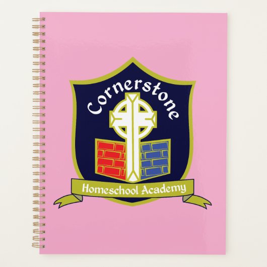 Cornerstone Homeschool Academy Planner (Voorkant)