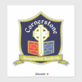Cornerstone Homeschool Academy Sticker (Vel)