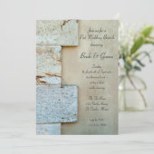 Cornerstones Post Mariage Brunch Invitation (Debout devant)