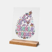 Cornes de clochettes de licorne Vêtements charmant (Angle)