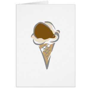 Cornet de crème glacée