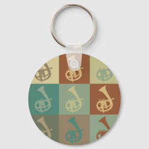 Cornet Pop Art Sleutelhanger