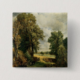 Cornfield, 1826 vierkante button 5,1 cm