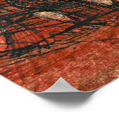 Cornfield door Moonlight, 1830 Poster (Hoek)