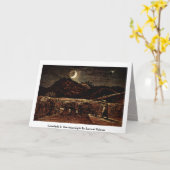 Cornfield in het monlicht door Samuel Palmer Kaart (Gele Bloem)