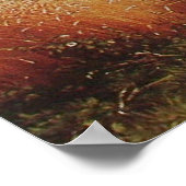 Cornfield met eiken | Landschapsolie Poster (Hoek)