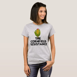 Cornfield Resistance - Vrouwelijke gekleurde T - s T-shirt