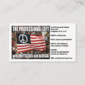 Cornfield Resistance - Website Kaarten Visitekaartje (Achterkant)