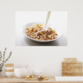 cornflakes en melk poster (Keuken)