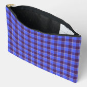 Cornflower Blue and Livid Brown Plaid Etui (Open)