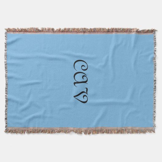 Cornflower Blue Deken (Voorkant)