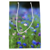 Cornflower Blue Gift Bag Medium Cadeauzakje (Voorkant)