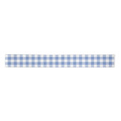 Cornflower Blue Gingham Check Pset Patroon Lint (Voorkant)
