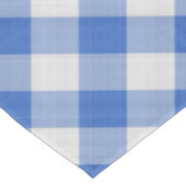 Cornflower Blue Gingham Pset Checkered Pattern Tafelkleed (Gekanteld)