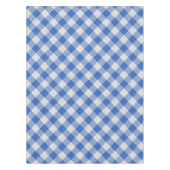Cornflower Blue Gingham Pset Checkered Pattern Tafelkleed (Voorkant)