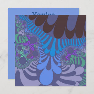 Cornflower Blue Mod Kaart