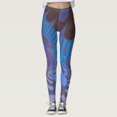 Cornflower Blue Mod Leggings (Voorkant)