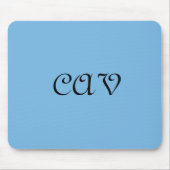 Cornflower Blue Muismat (Voorkant)