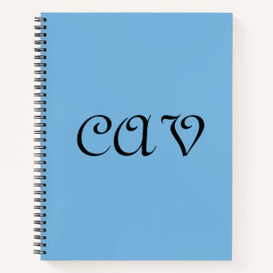 Cornflower Blue Notitieboek