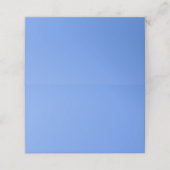 Cornflower Blue Solid Color (Buitenkant ongevouwen)