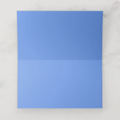 Cornflower Blue Solid Color (Binnenkant ongevouwen)