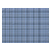 Cornflower Blue Tartan Tafelkleed (Voorkant (Horizontaal))
