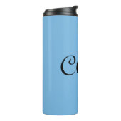 Cornflower Blue Thermosbeker (Gedraaid links)