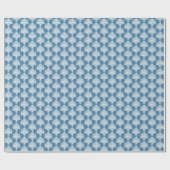 Cornflower Blue | Wit-dampkrapppapier Cadeaupapier (Vlak)