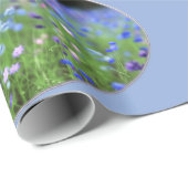 Cornflower Blue Wrapping Paper Cadeaupapier (Rol Hoek)