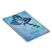 Cornflower Blues in Waterverf Notitieboek (Rechterzijde)