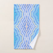 Cornflower Couleurs complémentaires Shabby Design (Serviette à main)